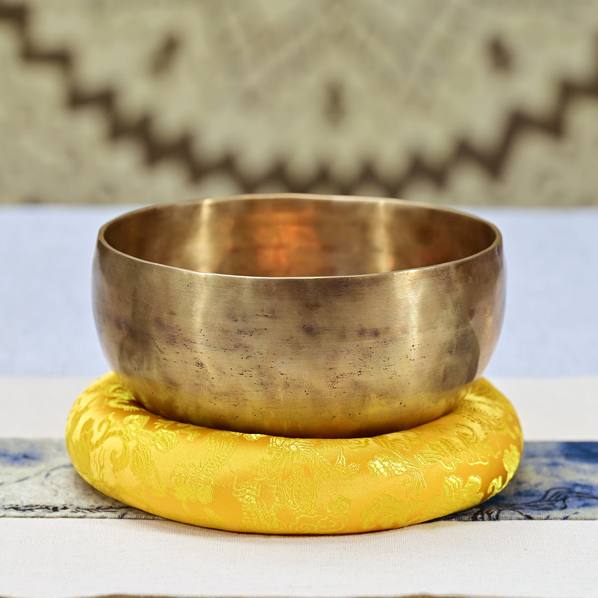 CVNC Handmade Tibetan Sound Bowl For Meditation Sound Healing