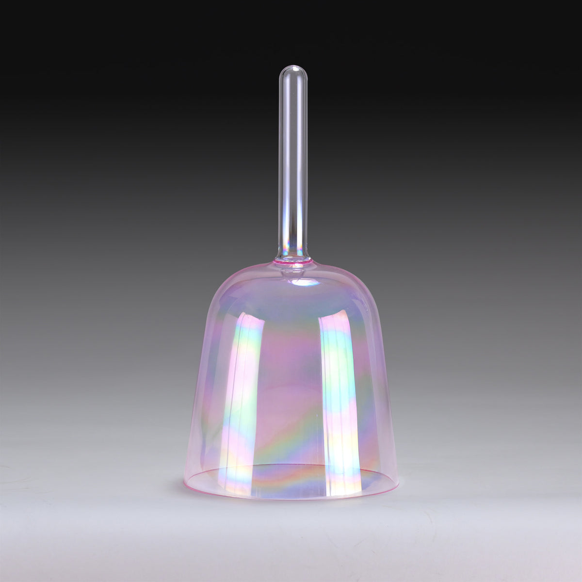 CVNC Iridescent Sakura Bloom Handle Crystal Singing Bowl With